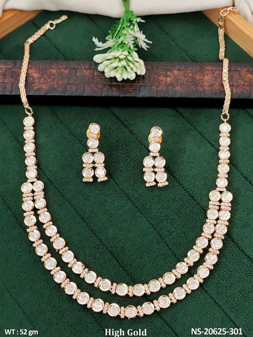 Long Kundan Jewellery Set with Stone Work — video