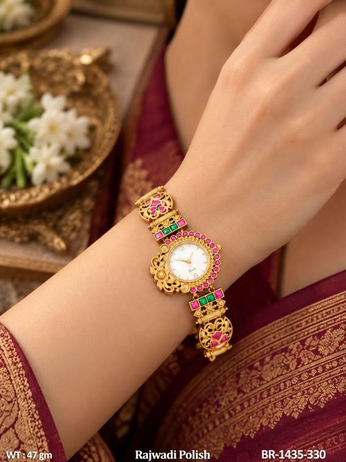 Antique Watch in Rajwadi Finish — video
