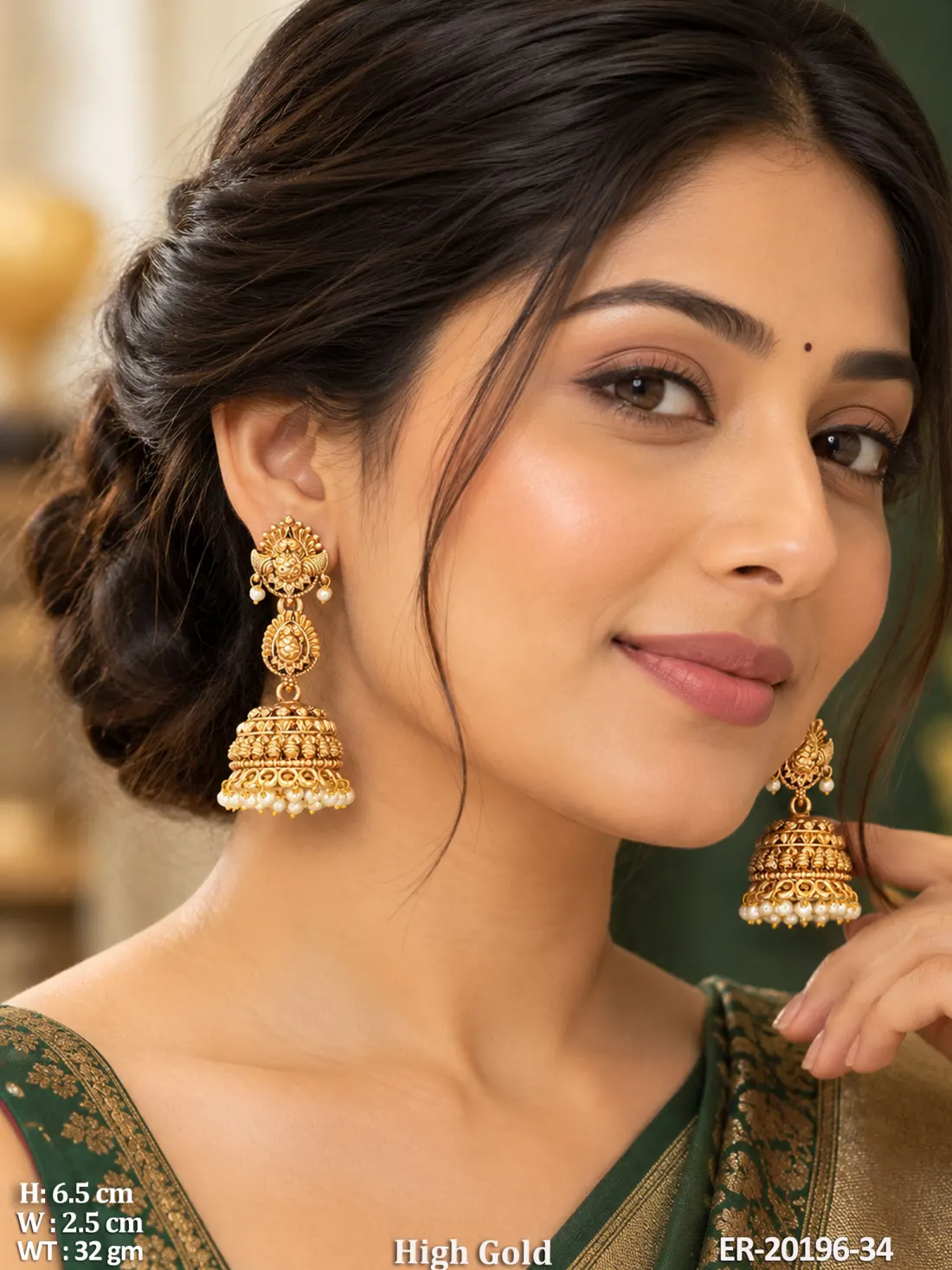 Earrings artificial jewellery