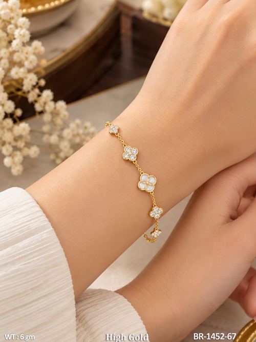 AD Floral Bracelet
