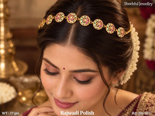 Floral Stone-Studded Hair Accessory for Women — video