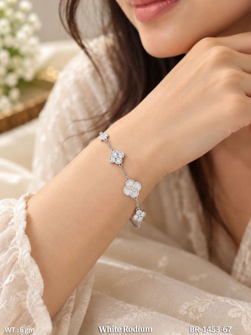 Floral AD Bracelet for Women