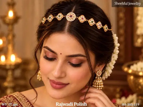 Hair Accessory in Rajwadi Finish for Women — video