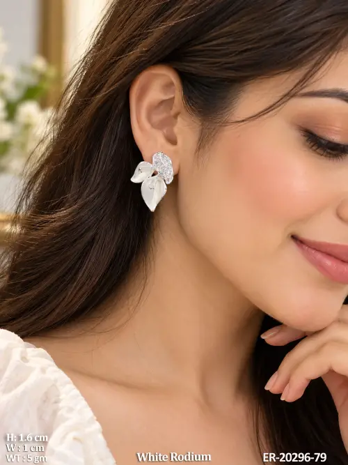 Floral AD Earrings for Women