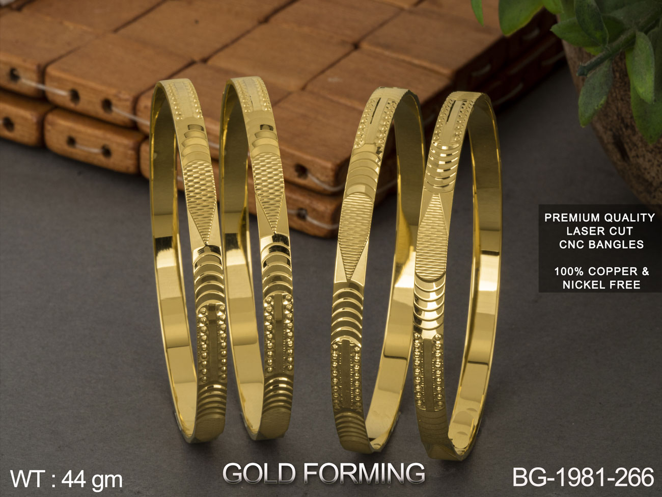 Laser on sale cut bangles